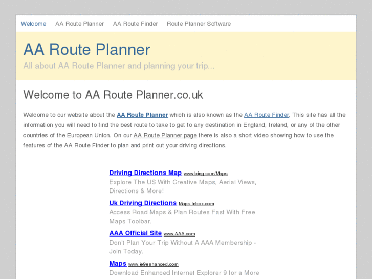 www.aa-route-planner.co.uk