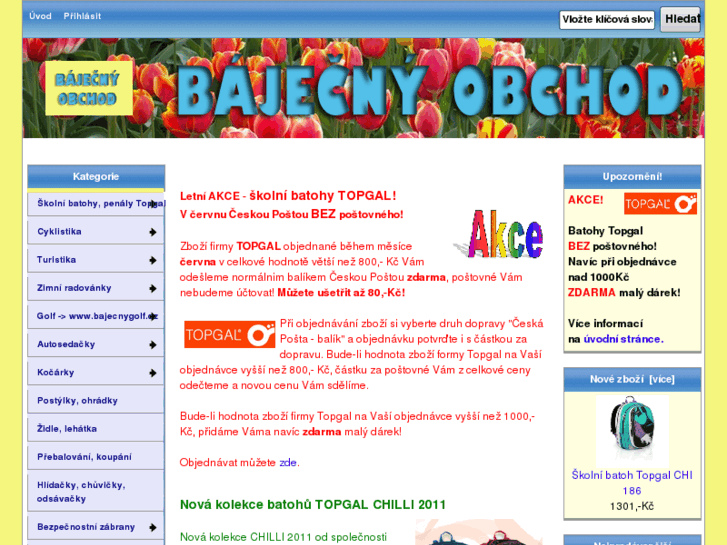 www.bajecnyobchod.cz