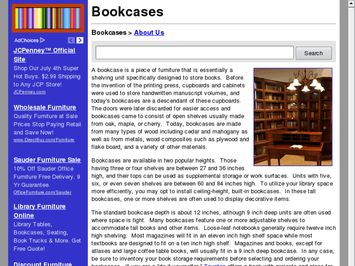 www.bookcases.us