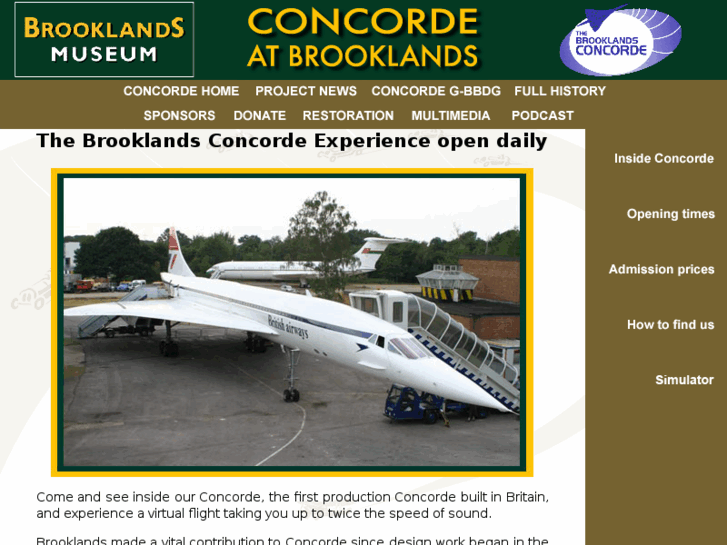 www.brooklandsconcorde.com