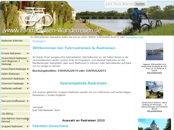 www.fahrradreisen-wanderreisen.de