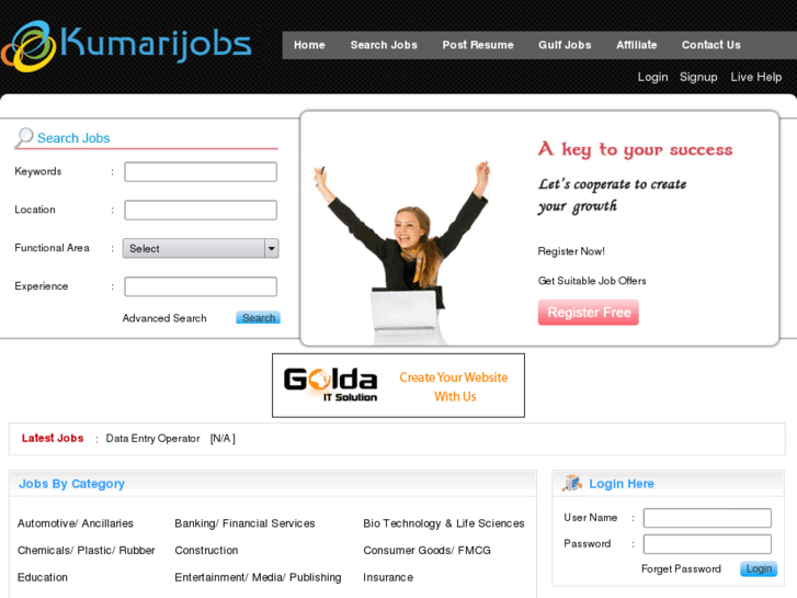 www.kumarijobs.com