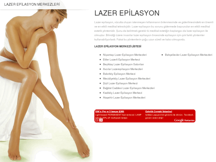 www.lazerepilasyon-merkezleri.com