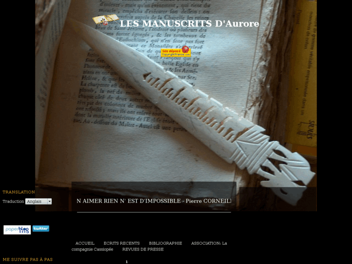 www.manuscrits-aurore.com