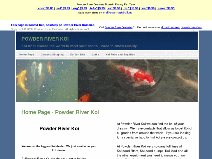 www.powderriverkoi.com