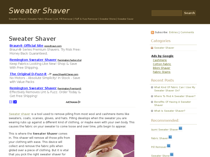 www.sweatershaver.org