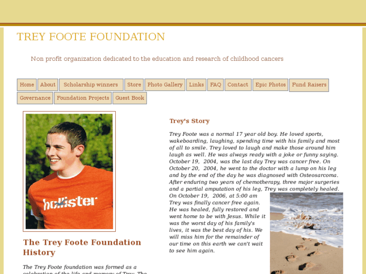 www.treyfootefoundation.com