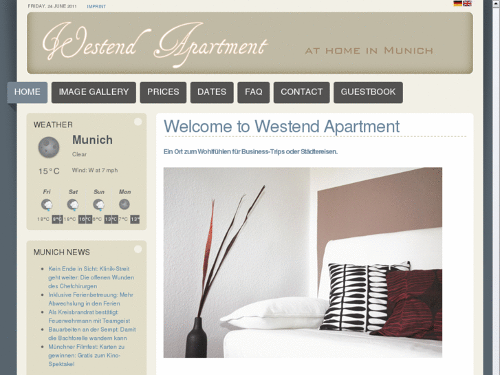 www.westend-apartment.com