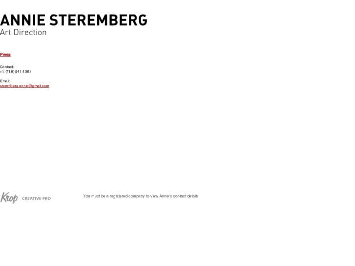 www.anniesteremberg.com