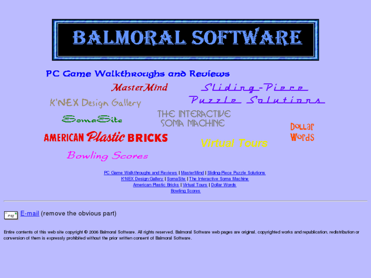 www.balmoralsoftware.com