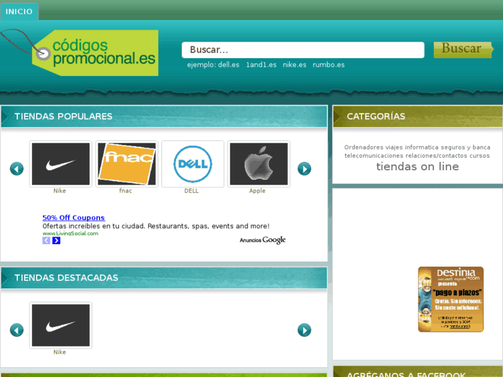 www.codigospromocional.es