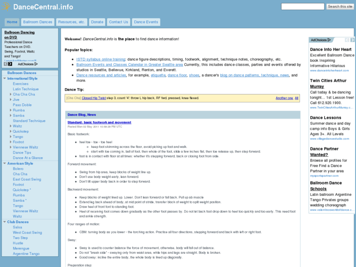 www.dancecentralinfo.com
