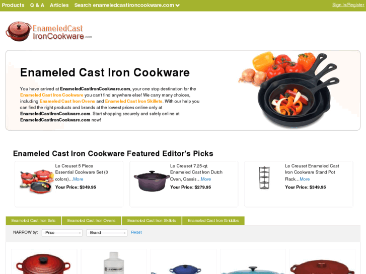 www.enameledcastironcookware.com