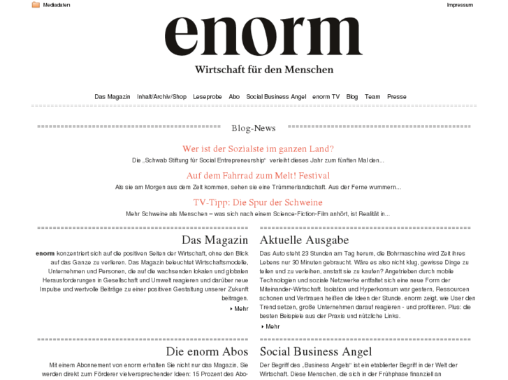 www.enorm-magazin.com