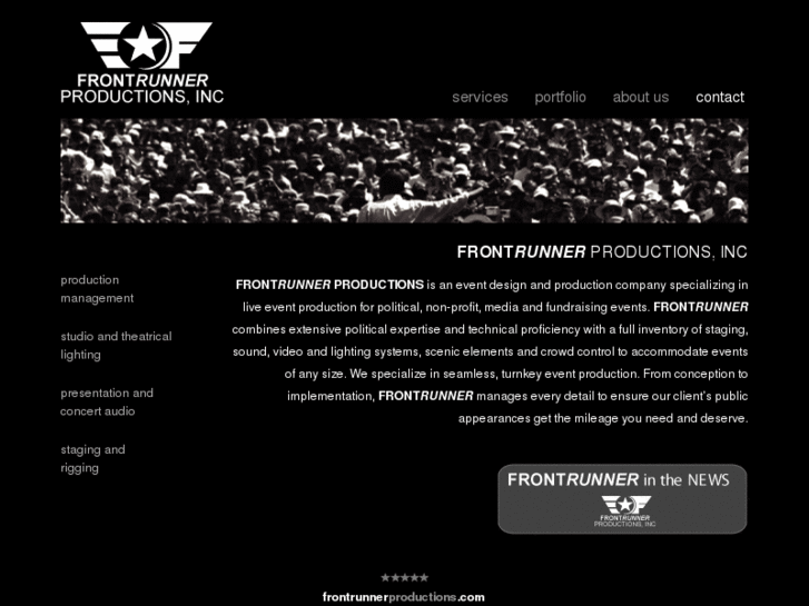 www.frontrunnerproductions.com