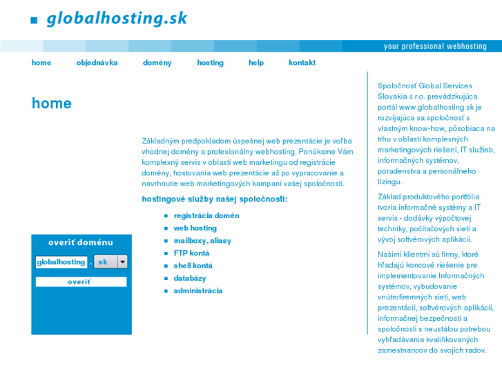 www.globalhosting.sk