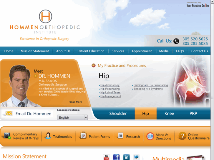 www.hommenortho.com