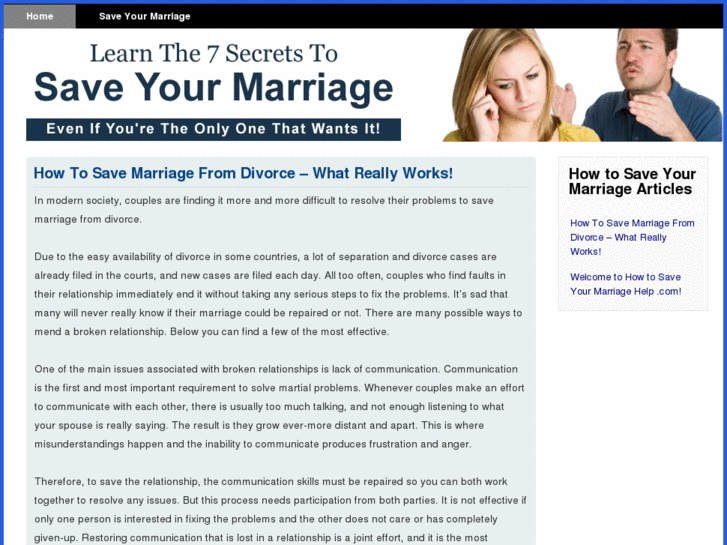 www.howtosaveyourmarriagehelp.com