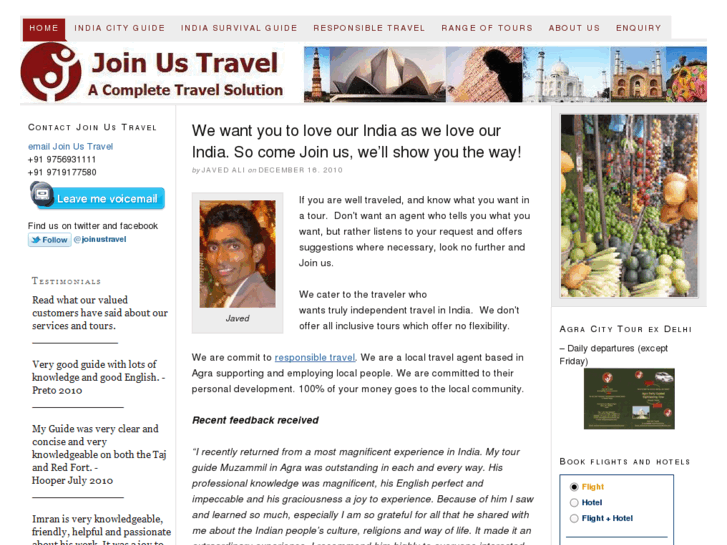 www.joinustravelindia.com