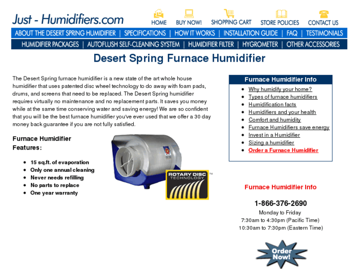 www.just-humidifiers.com