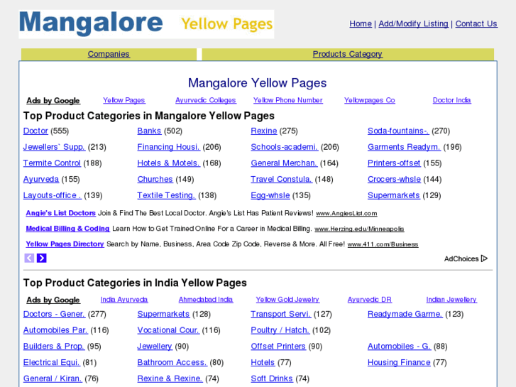 www.mangalore-yellowpages.net