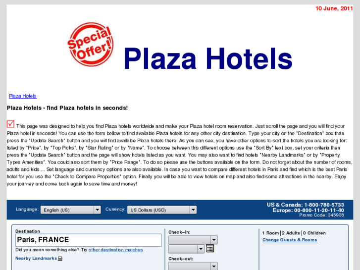 www.plazahotelsnet.com