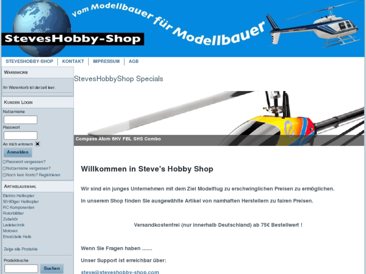 www.steveshobby-shop.com