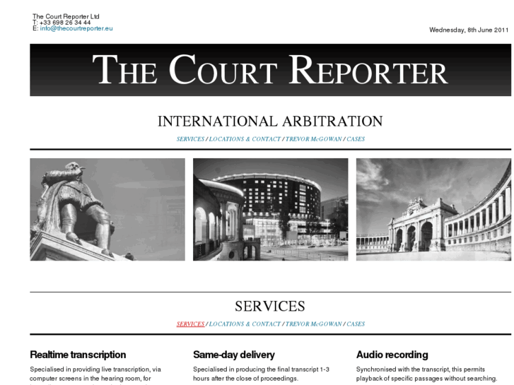 www.thecourtreporter.info