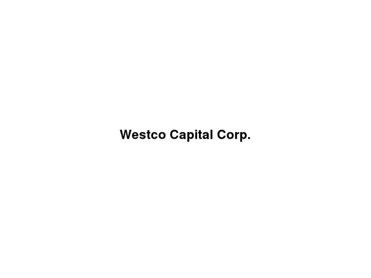 www.westcocapital.com