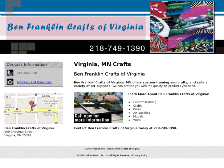 www.benfranklincraftsofvirginia.com