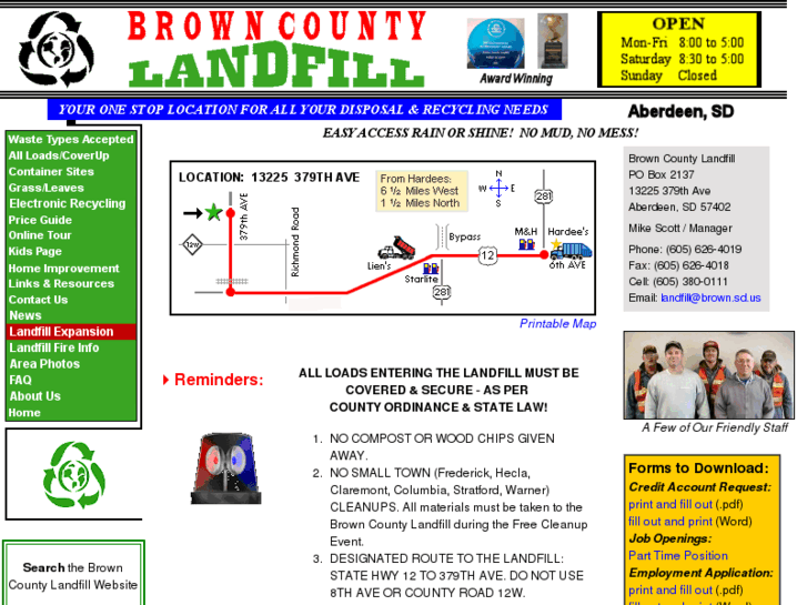 www.browncountylandfill.com