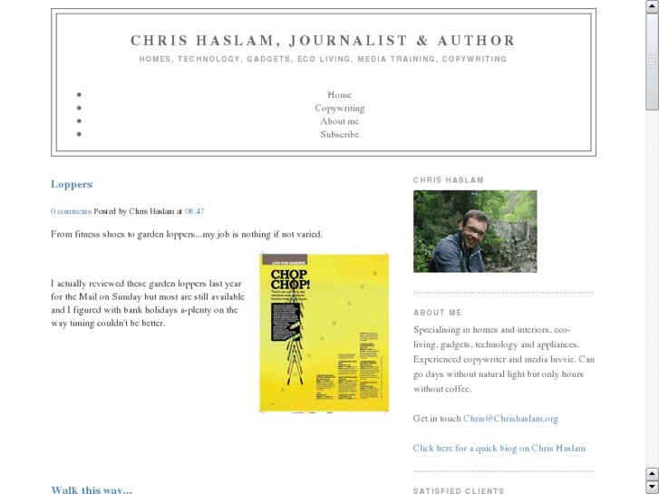 www.chrishaslam.org