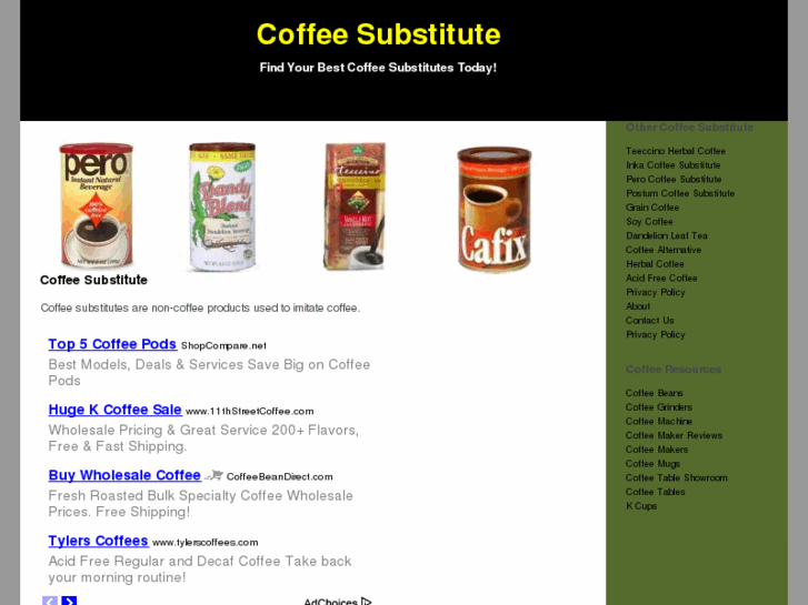 www.coffeesubstitute.org