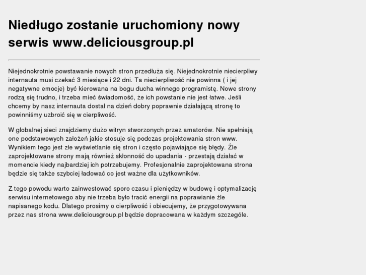 www.deliciousgroup.pl