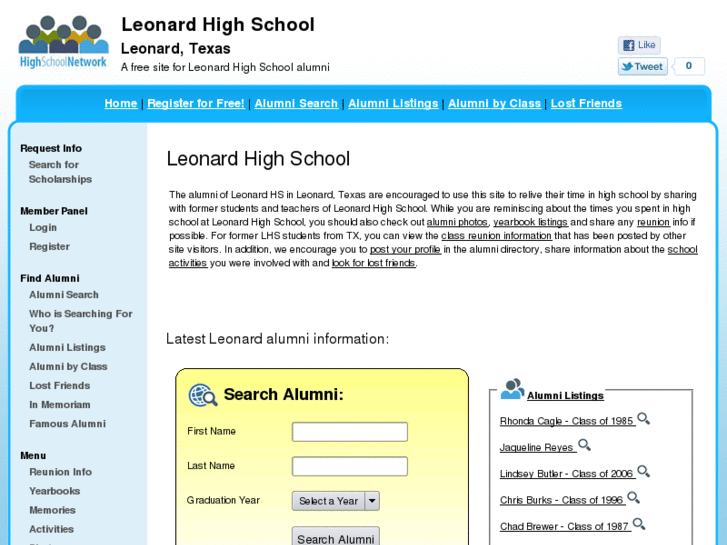 www.leonardhighschool.org