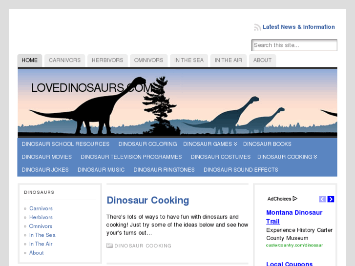 www.lovedinosaurs.com