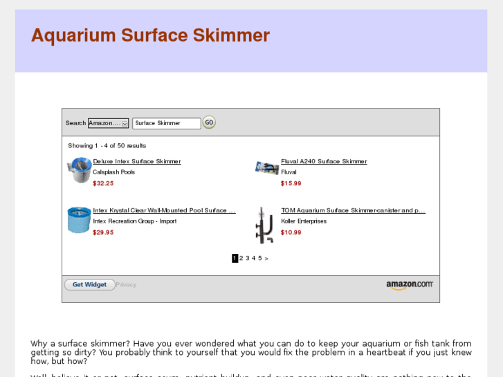 www.surfaceskimmer.com