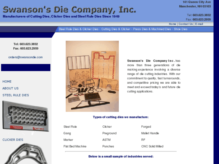 www.swansondie.com
