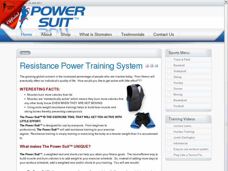 www.thepowersuit.net