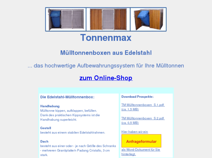 www.tonnenmax.com