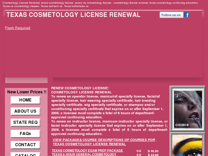 www.txcosmetologynailtechlicenserenewal.com