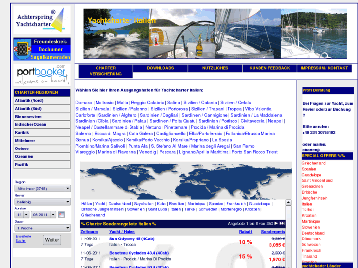 www.yacht-charter-italien.de