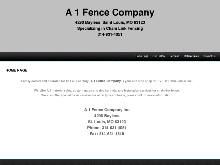 www.a1fencestl.com