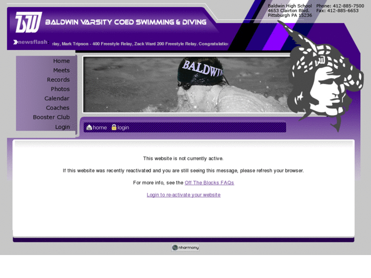 www.baldwinvarsityswimming.org