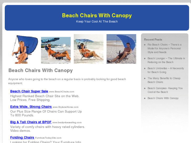 www.beachchairswithcanopy.net