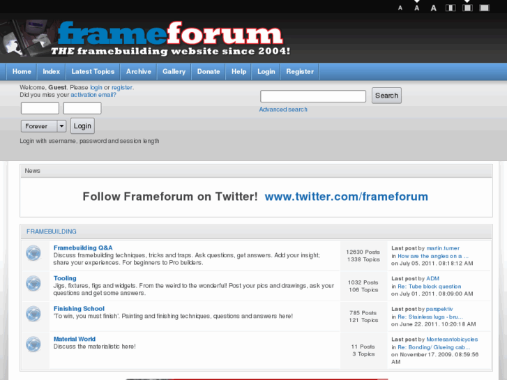 www.frameforum.net
