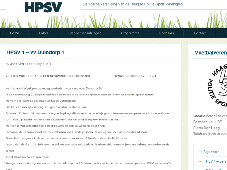 www.hpsv.nl