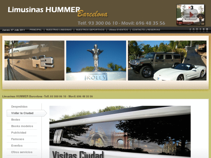 www.limusinas-hummer-barcelona.com