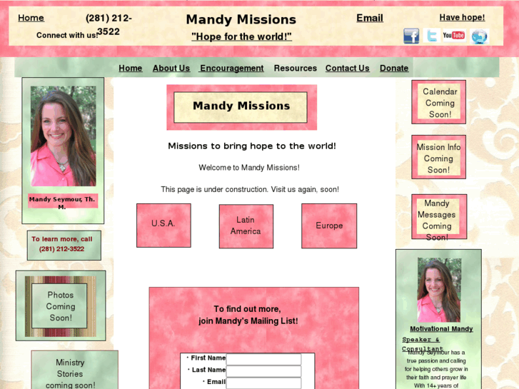 www.mandymissions.com