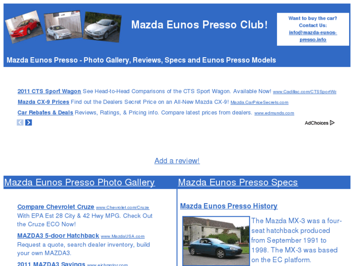 www.mazda-eunos-presso.info